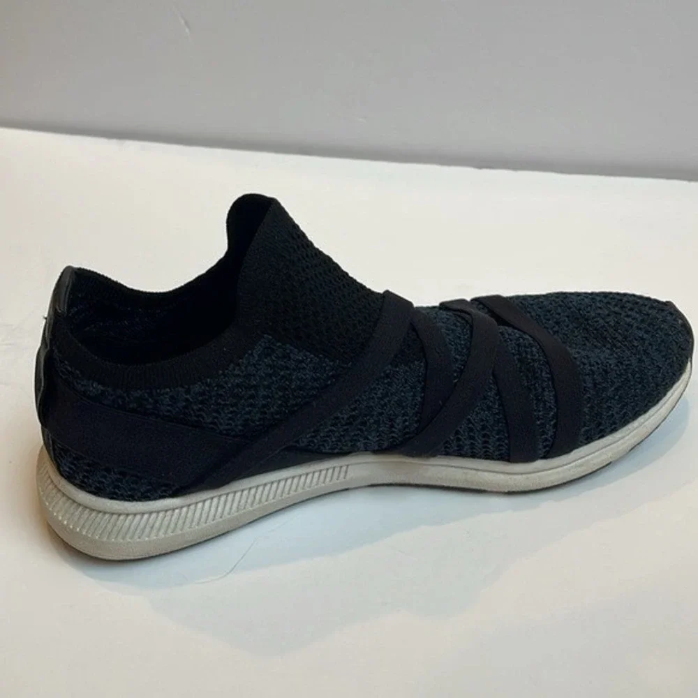 Eileen Fisher Xanady Blue‎ Black Knit Sneakers 6
